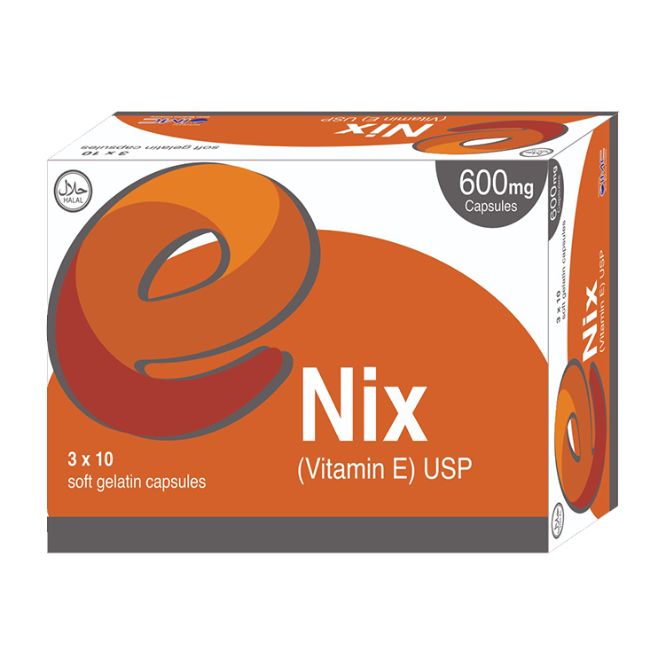 E-NIX 600mg Cap (3x10)